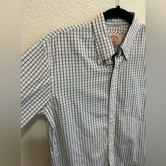 Brooks Brothers Other - Small Brooks Brother Plaid Blue & White Shirt